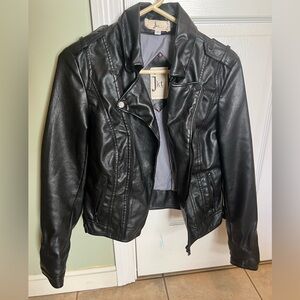 Anthropologie Vegan Leather Jacket